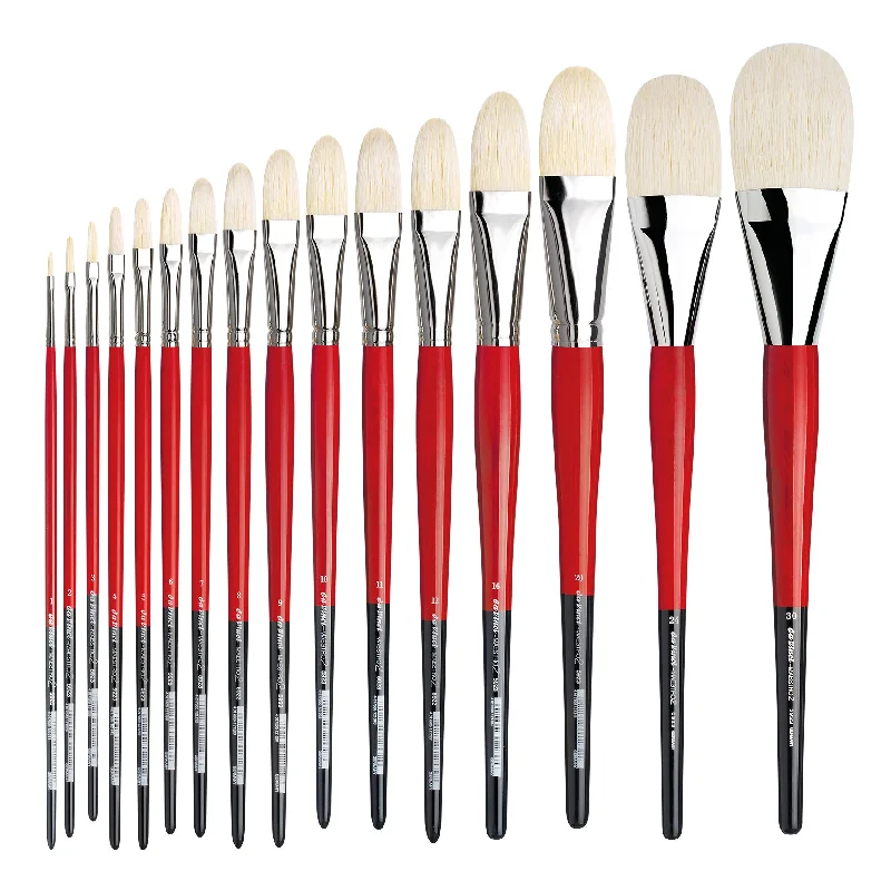 Brush - lettering art supplies for modern calligraphy da Vinci MAESTRO2 Series 5923 Hog Long Filbert Brush - lettering art supplies for modern calligraphy da Vinci MAESTRO2 Series 5923 Hog Long Filbert