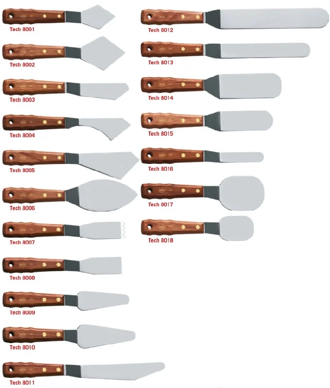 Stamp - making art supplies for creating custom stamps​ XL Palette Knives