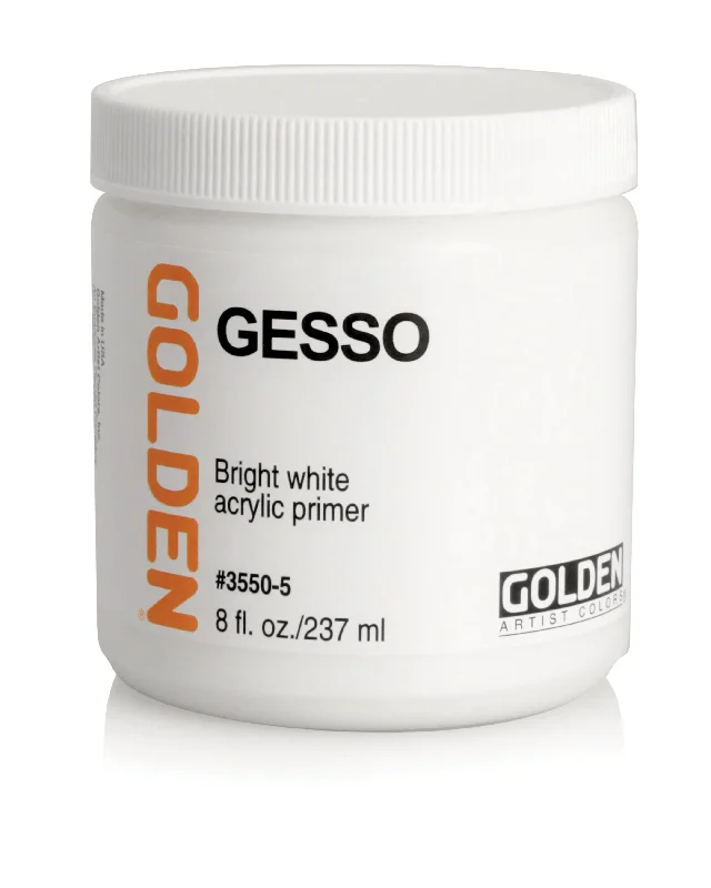Cross - stitch art supplies with pre - printed patterns​ Golden Gesso