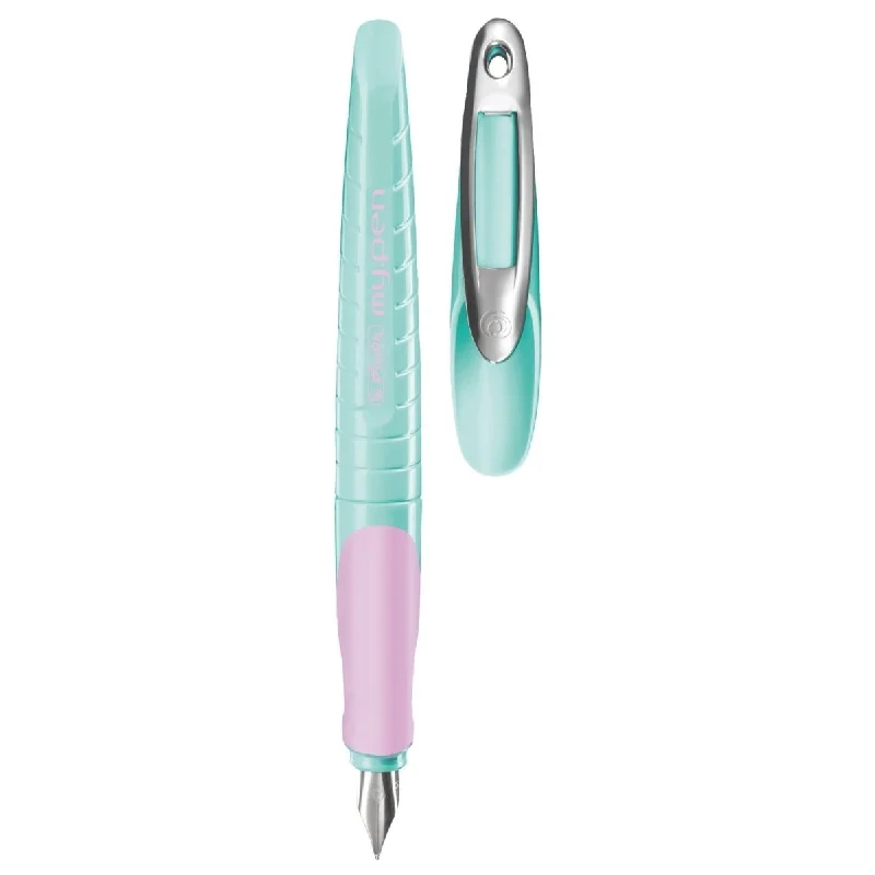 Art supplies for creating personalized greeting cards​ Herlitz my.pen Mint/Purple Fountain Pen 11162484