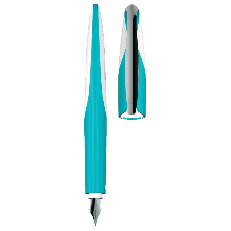 Portrait painting art supplies for realistic portraits Herlitz my.pen Style Caribbean Turquoise Fountain Pen 11357225 Portrait painting art supplies for realistic portraits Herlitz my.pen Style Caribbean Turquoise Fountain Pen 11357225