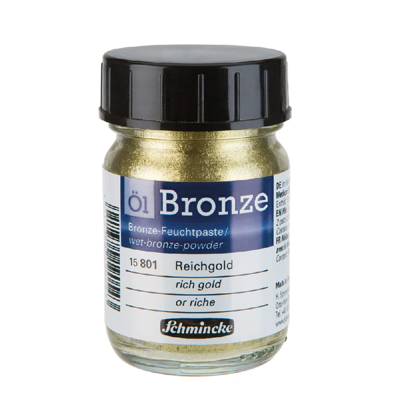 Art supplies for making birthday party favors​ Schmincke OIL BRONZE