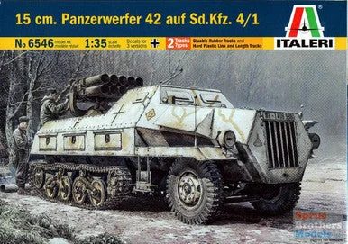 Train set model toys with realistic track layouts for kids​ Italeri 1:35 15CM PANZER 42AUF SD