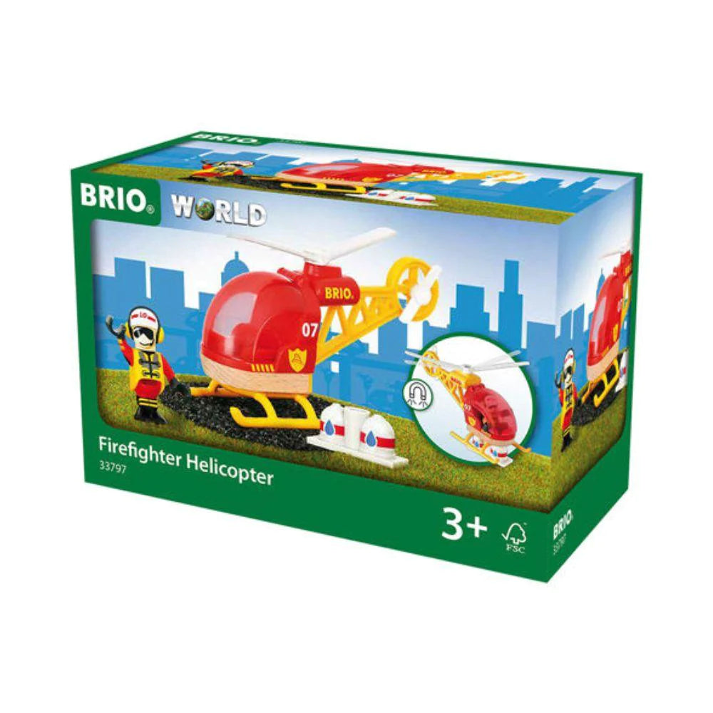 Wooden maracas for rhythmic shaking​ Brio Firefighter Helicopter
