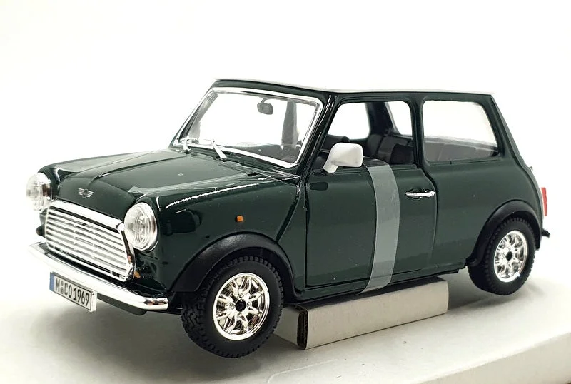 Gas - powered scooters for quick commuting Burago 1/24 Scale Diecast #18-22011G - Mini Cooper 1969 - Green/White Gas - powered scooters for quick commuting Burago 1/24 Scale Diecast #18-22011G - Mini Cooper 1969 - Green/White