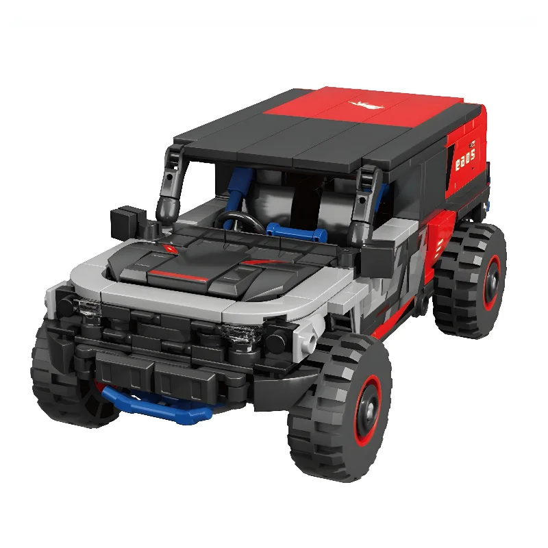 Freight trains for transporting goods across long distances FORD BRONCO REBELLE RALLY | 440PCS Freight trains for transporting goods across long distances FORD BRONCO REBELLE RALLY | 440PCS