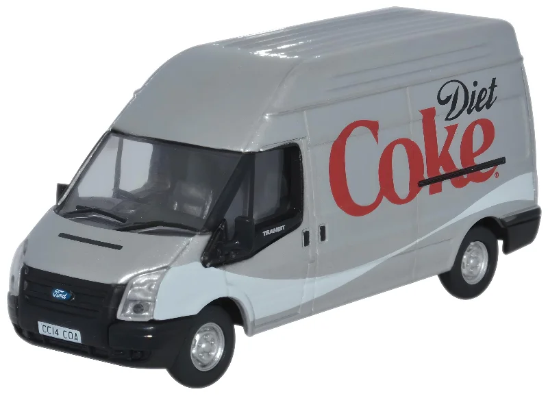 Railroad tracks for train operations Oxford Diecast Ford Transit LWB High Roof Diet Coke - 1:76 Scale Railroad tracks for train operations Oxford Diecast Ford Transit LWB High Roof Diet Coke - 1:76 Scale