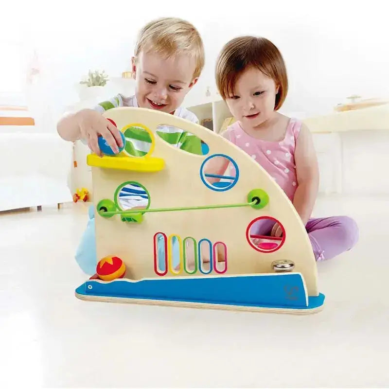 Wooden alphabet toys for early literacy​ Hape Roller Derby