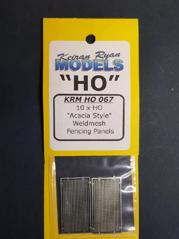 African - village model toys for cultural diversity study​ KRM-HO067 - Arcadia Style Weldmesh Fence Panels - 10pc (HO Scale)