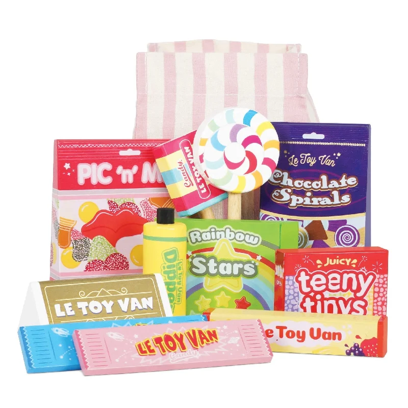 Wooden play theaters for performing arts​ Le Toy Van Sweet & Candy Set