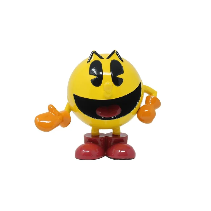 Video games with crossover storylines​ Pac-Man Mini Icons 5.9 Inch Collectible Resin Statue | Classic Colors