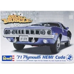 Cruise ships for long - distance vacation voyages​ Revell 1/24 1971 Plymouth Hemi Cuda 426