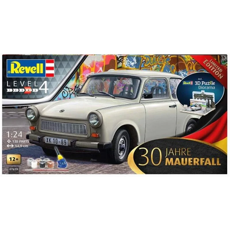 Ambulances with advanced medical facilities for emergencies​ Revell 1/24 Trabant 601S Fall Of The Berlin Wall 30Th Anniversary Gift Set