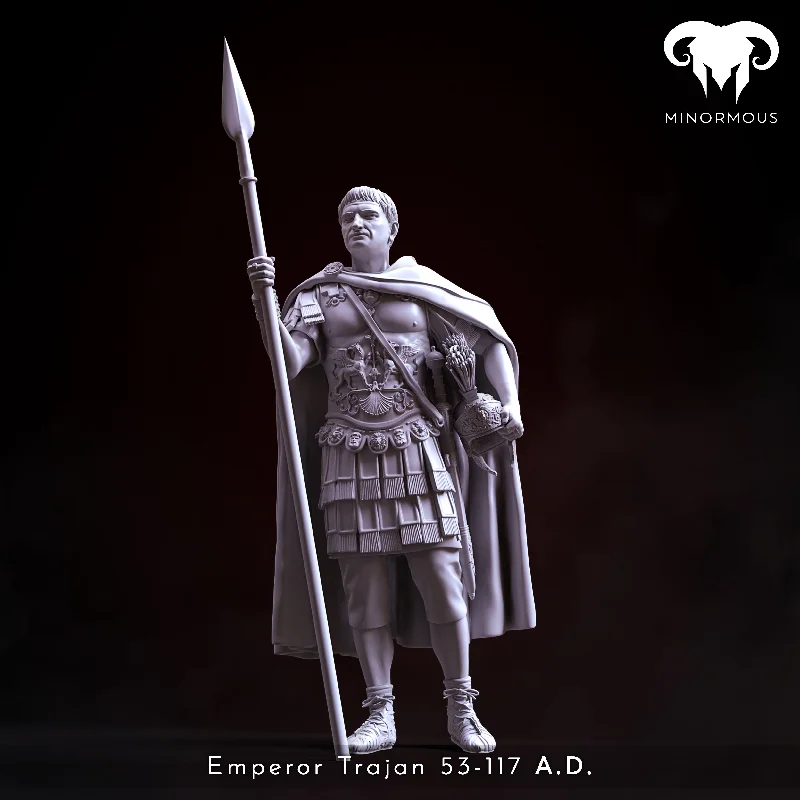 Post office model toys for mail - delivery role - play Roman Emperor Trajan 98 to 117 A.D. "Conquering the World" - 75mm - 3D Print Post office model toys for mail - delivery role - play Roman Emperor Trajan 98 to 117 A.D. "Conquering the World" - 75mm - 3D Print