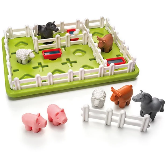 Wooden alphabet toys for early literacy​ Smart Games Smart Farmer