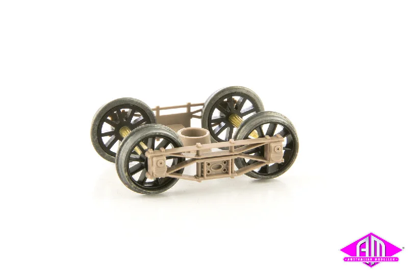 Ancient - ruins model toys for history and archaeology study​ SE-B11 - VR Swing Motion Diamond Frame Freight Bogies - Spoked Wheels (HO Scale)