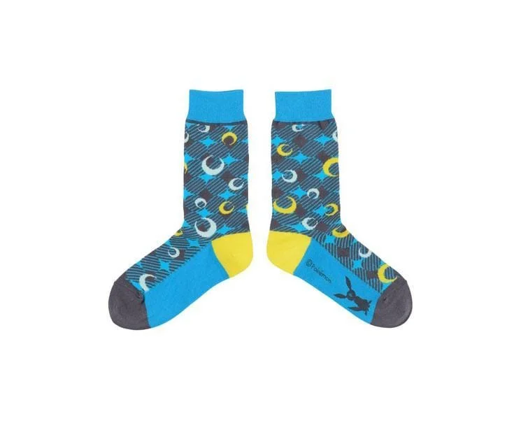 Video games with speedrun records​ Umbreon X Moon Ball Crew Socks 23-25Cm
