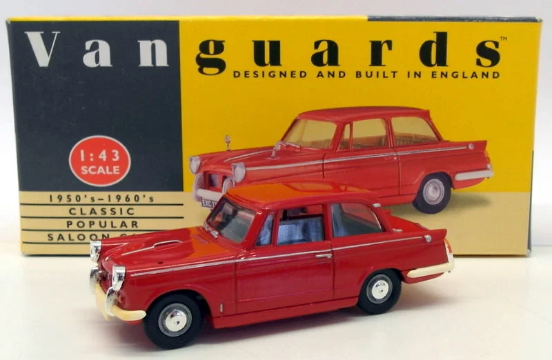 Train platforms for passenger boarding and alighting Vanguards 1/43 Scale Diecast VA5000 - Triumph Herald - Red Train platforms for passenger boarding and alighting Vanguards 1/43 Scale Diecast VA5000 - Triumph Herald - Red