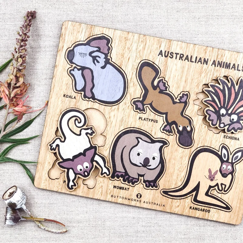 Puzzle boxes with secret compartments​ Buttonworks Puzzle - Jolly Animal