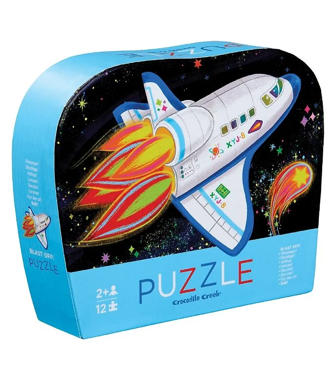 Puzzle games for mobile devices​ Crocodile Creek 12 Piece Mini Puzzle Blast Off
