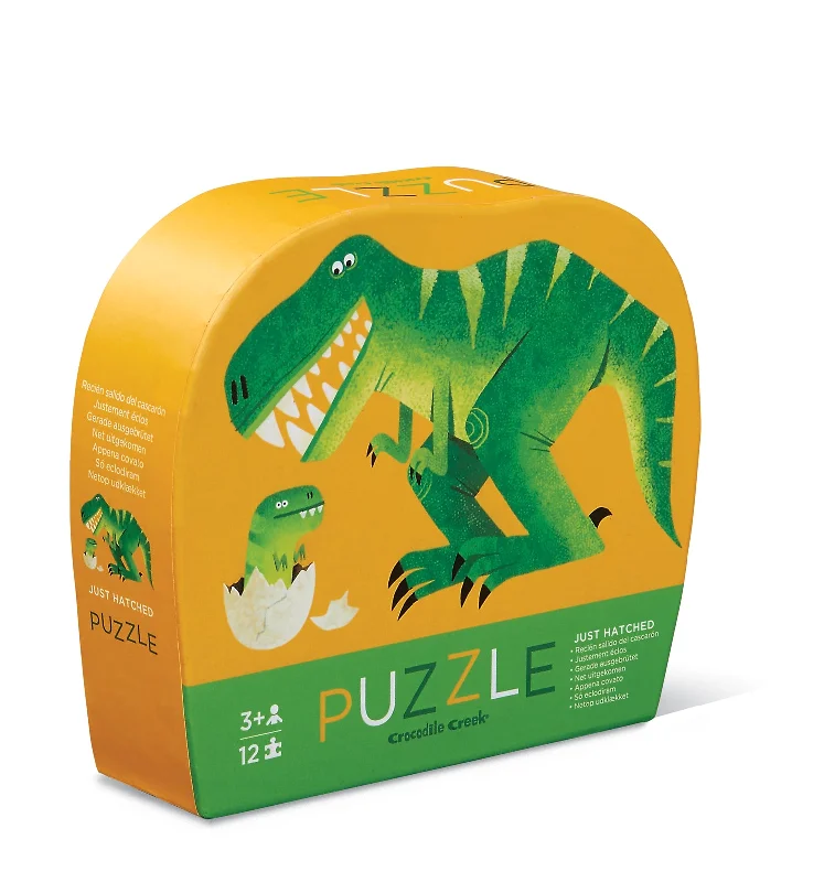 Puzzle - based logic games for brain training​ Crocodile Creek 12 Piece Mini Puzzle Just Hatched