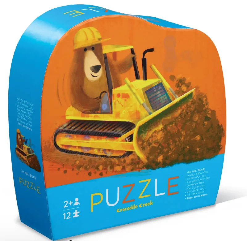 Puzzle - shaped wall clocks for timekeeping with style Crocodile Creek 12 Piece Mini Puzzle Mister Bear Puzzle - shaped wall clocks for timekeeping with style Crocodile Creek 12 Piece Mini Puzzle Mister Bear