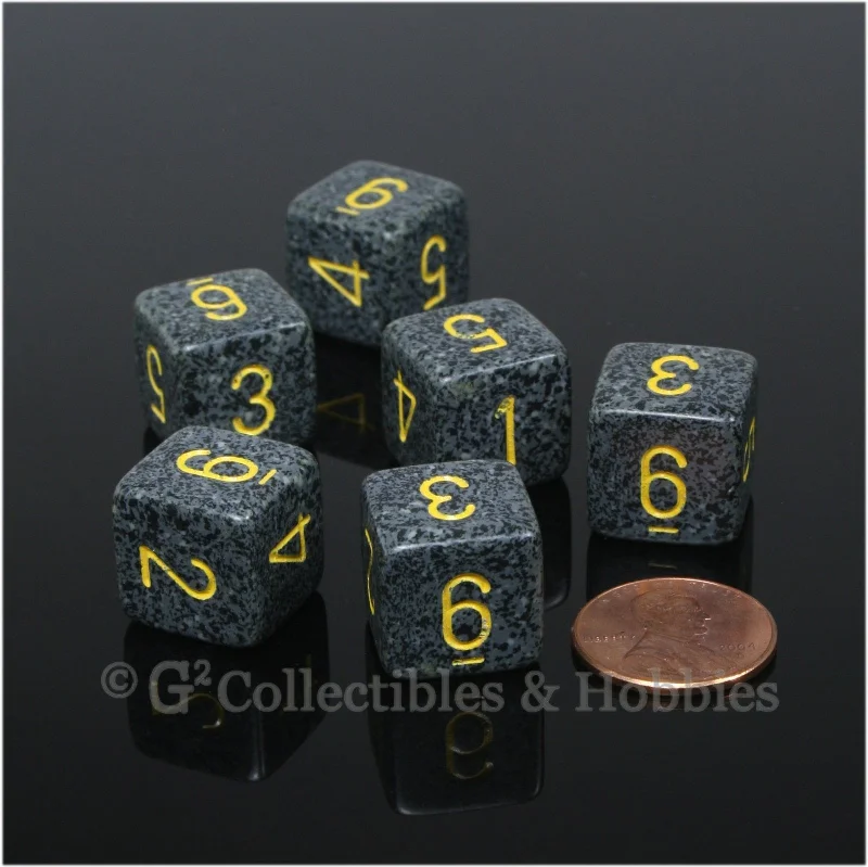 Plush toys for carpenters with wood - grain - textured designs​ D6 RPG Dice Set : Urban Camo 6pc
