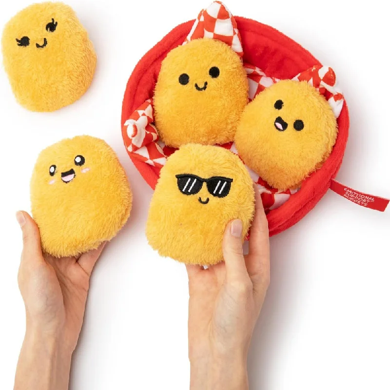 Food - shaped puzzles like pizza and ice cream​ Emotional Support Nuggets
