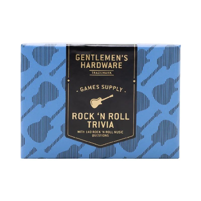 Space - exploration puzzles with planets and stars​ Rock 'n Roll Trivia Playing Cards