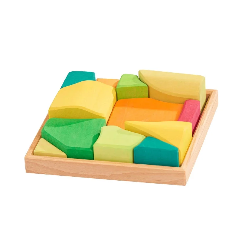 Halloween - spooky puzzles for the fall season​ Gluckskafer Wooden Blocks - Summer