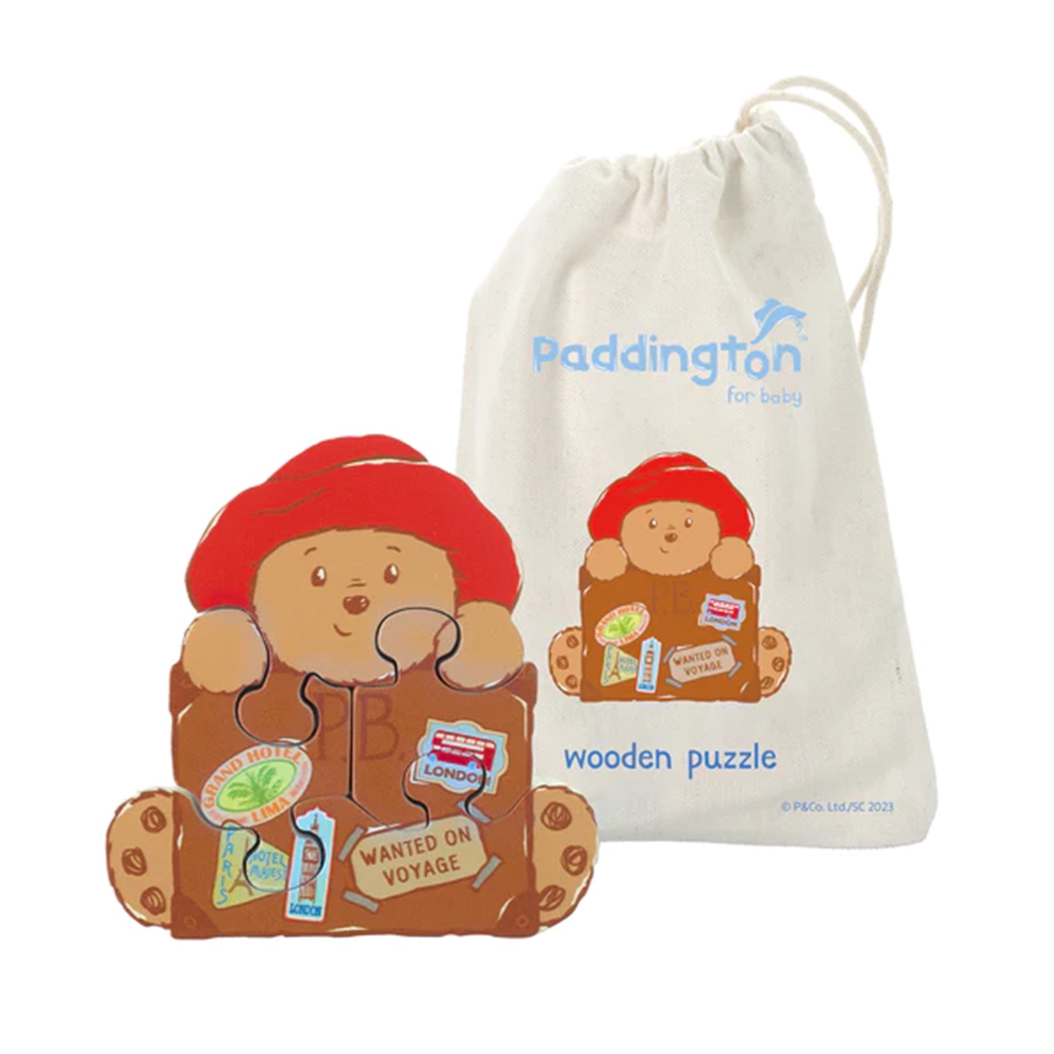 Educational puzzles for preschoolers to enhance cognitive skills Paddington™ Wooden Puzzle (Suitcase) Educational puzzles for preschoolers to enhance cognitive skills Paddington™ Wooden Puzzle (Suitcase)