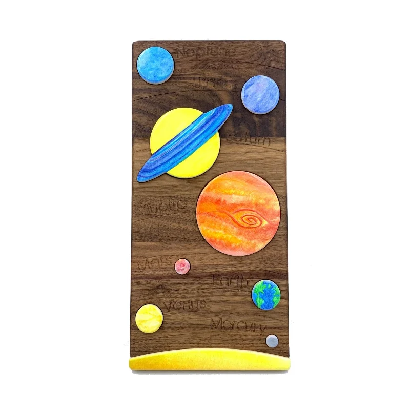 Puzzle - inspired stained - glass art with puzzle - like designs From Jennifer Solar System Puzzle Puzzle - inspired stained - glass art with puzzle - like designs From Jennifer Solar System Puzzle
