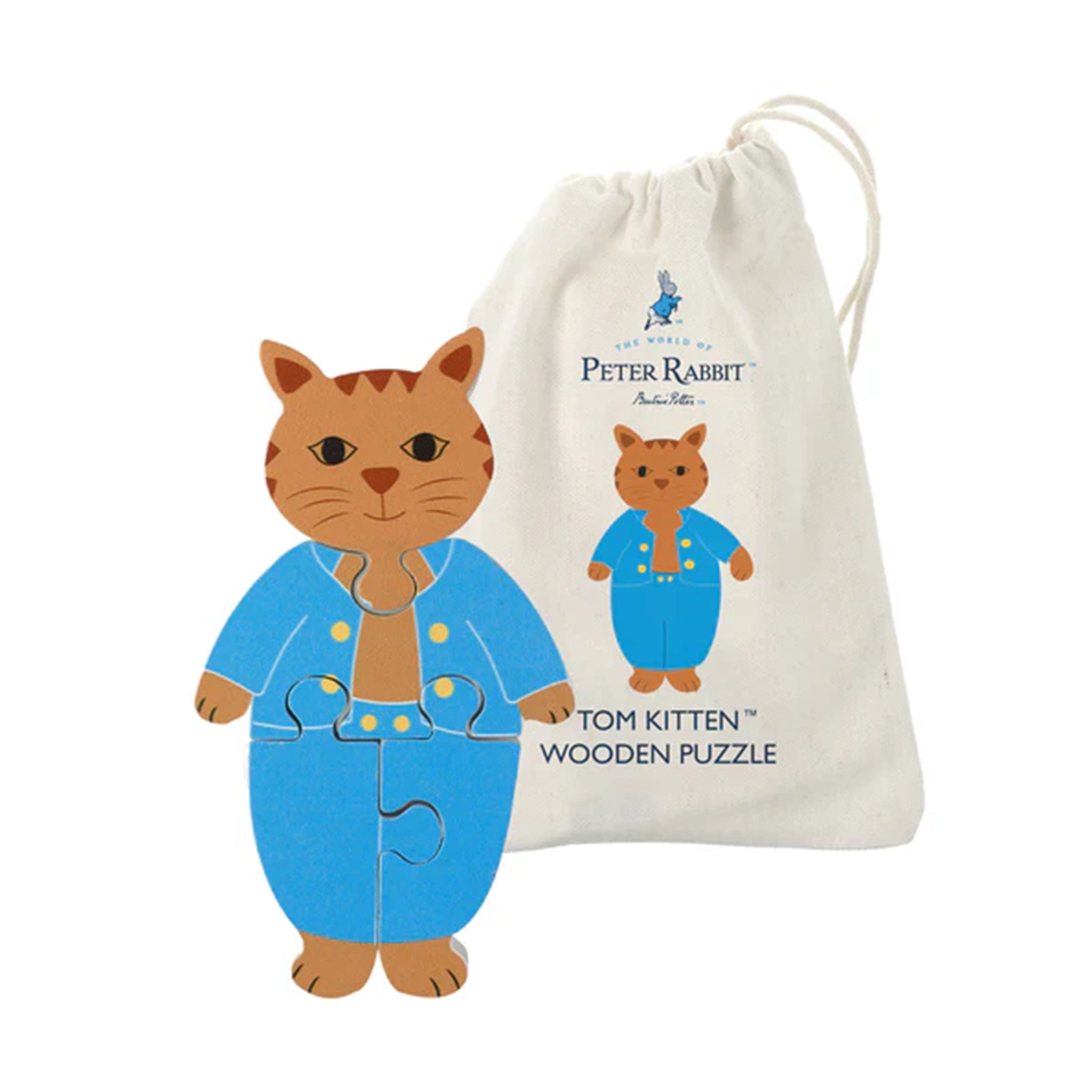 Puzzle - based memory games for cognitive improvement​ Tom Kitten™ Wooden Puzzle